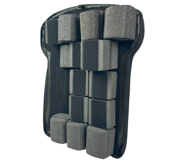 Esempio personalizzazione cunei Inserto Back Cobble