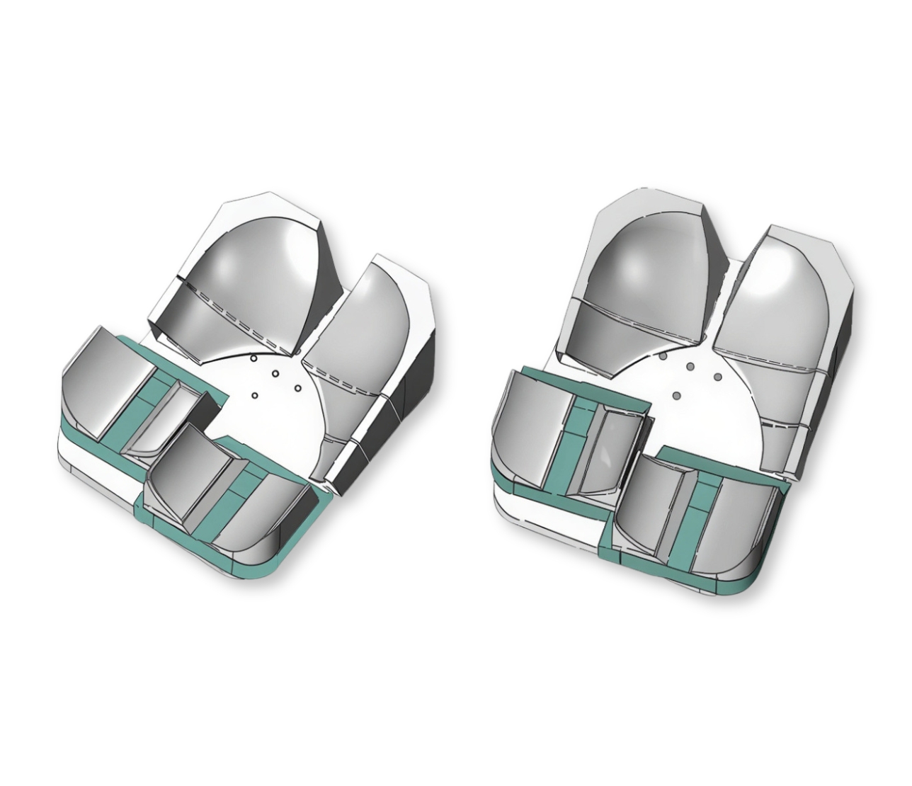 Asimmetria dovuta a rotazione del bacino