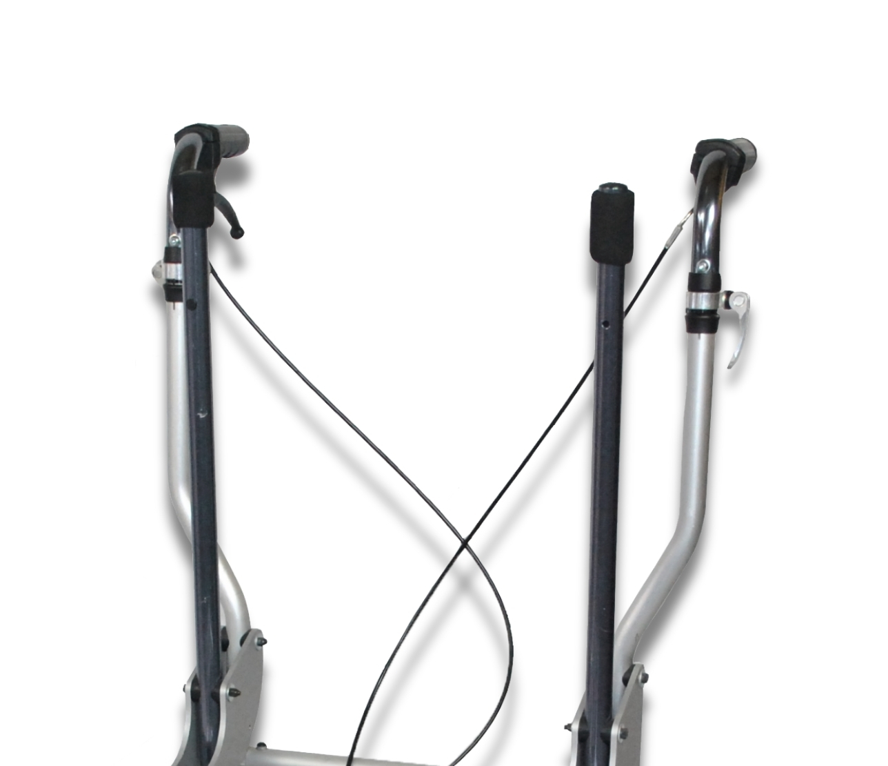 Manici di spinta telescopici regolabili in altezza e inclinazione, orbitali e abbattibili