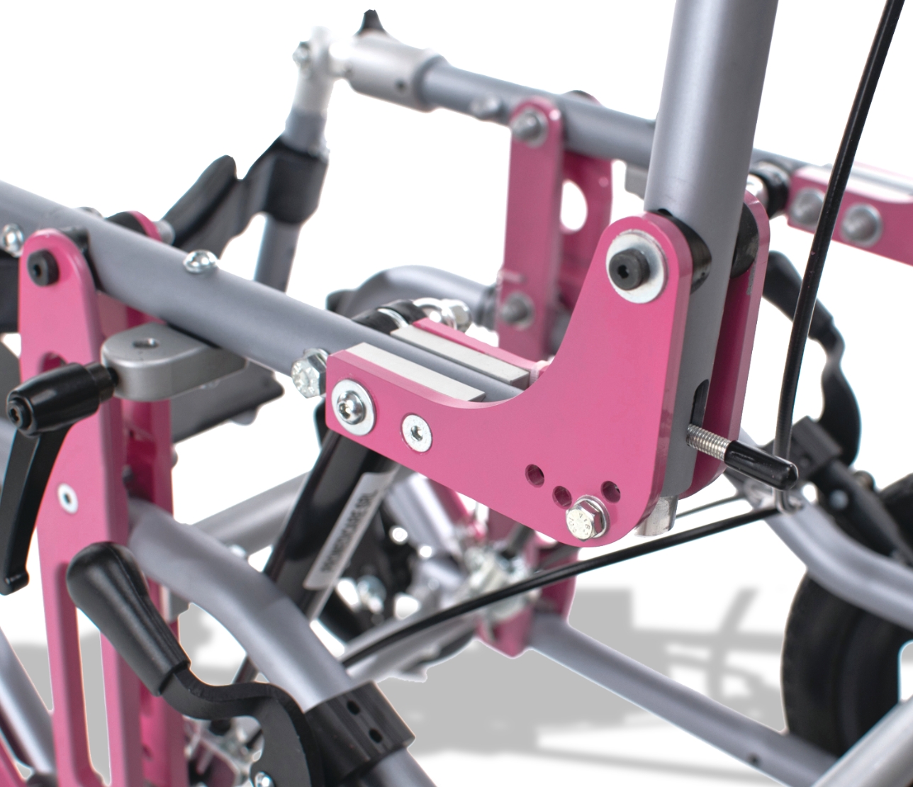 Reclinazione a piastra con perno predeterminata 3°, 10°, 18°