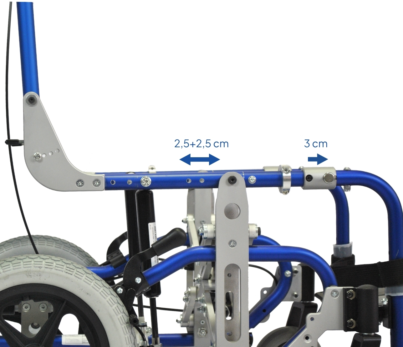 Regolazione profondità seduta